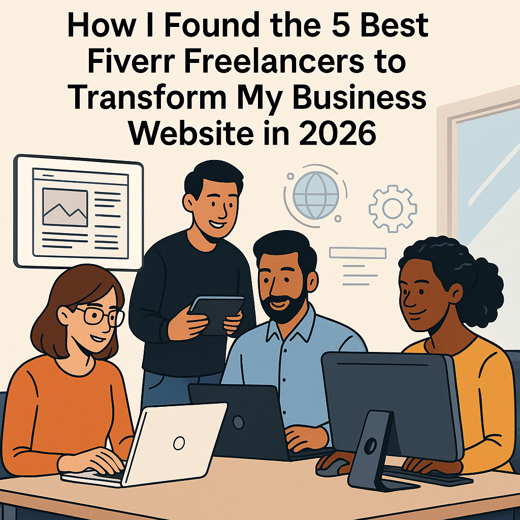 How I Found the 5 Best Fiverr Freelancers to Transform My Business Website in 2026