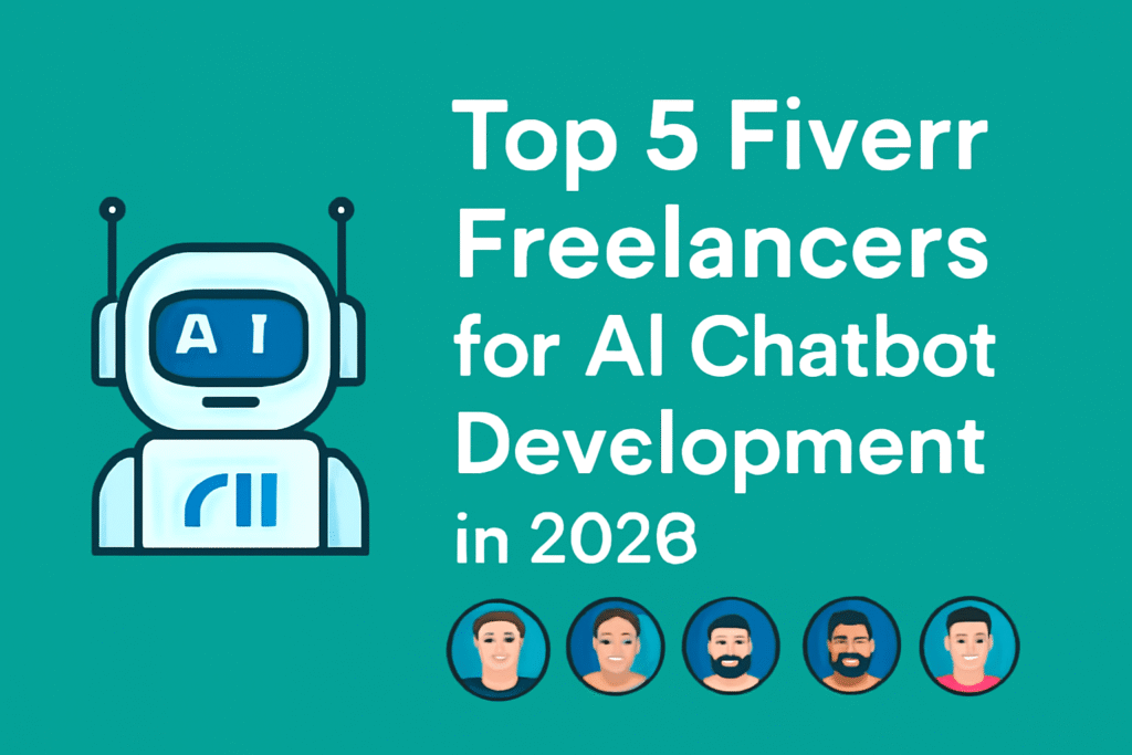 Top 5 Fiverr Freelancers for AI Chatbot Development