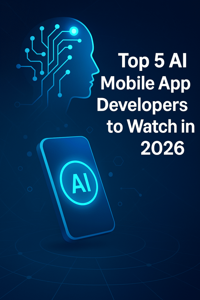 Top 5 AI Mobile App Developers to Watch in 2026